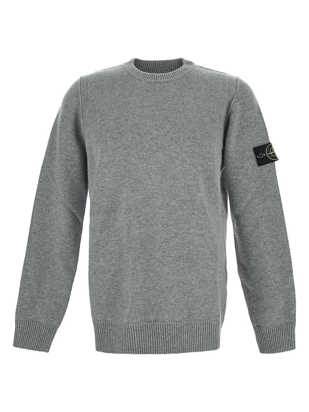 Oluxury Stone Island Logo Knit