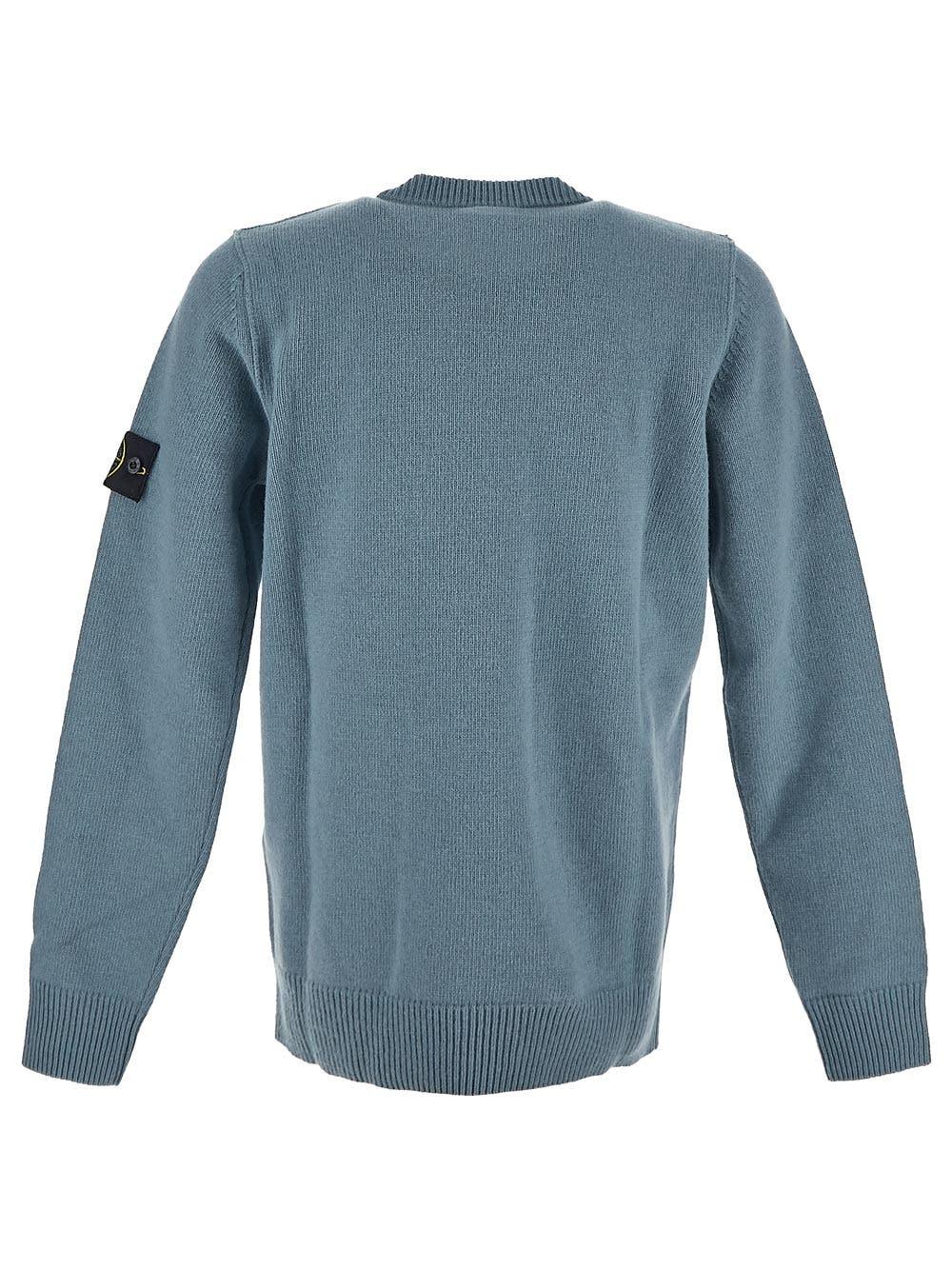 Oluxury Stone Island Logo Knit Nuova