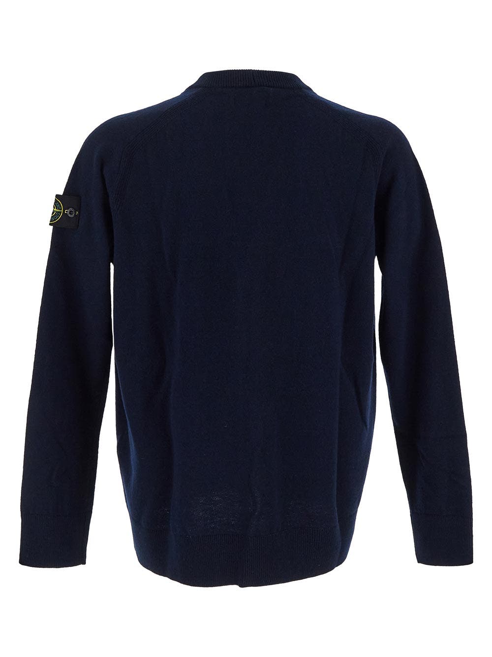 Oluxury Stone Island Logo Cardigan Italia