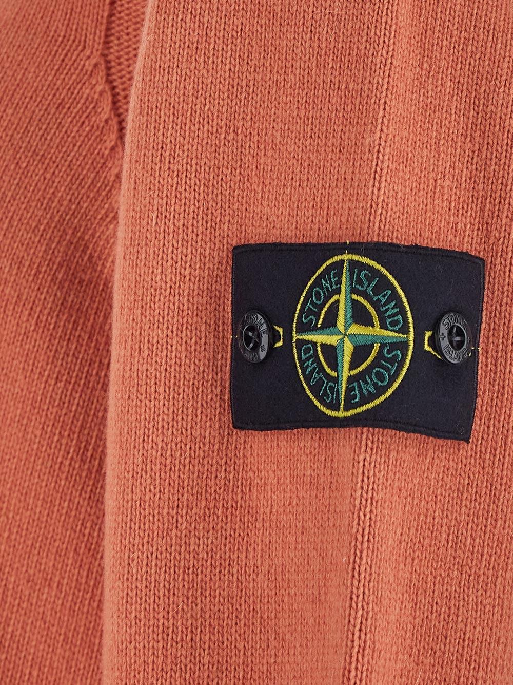 Oluxury Stone Island Logo Knit Spedizione gratuita