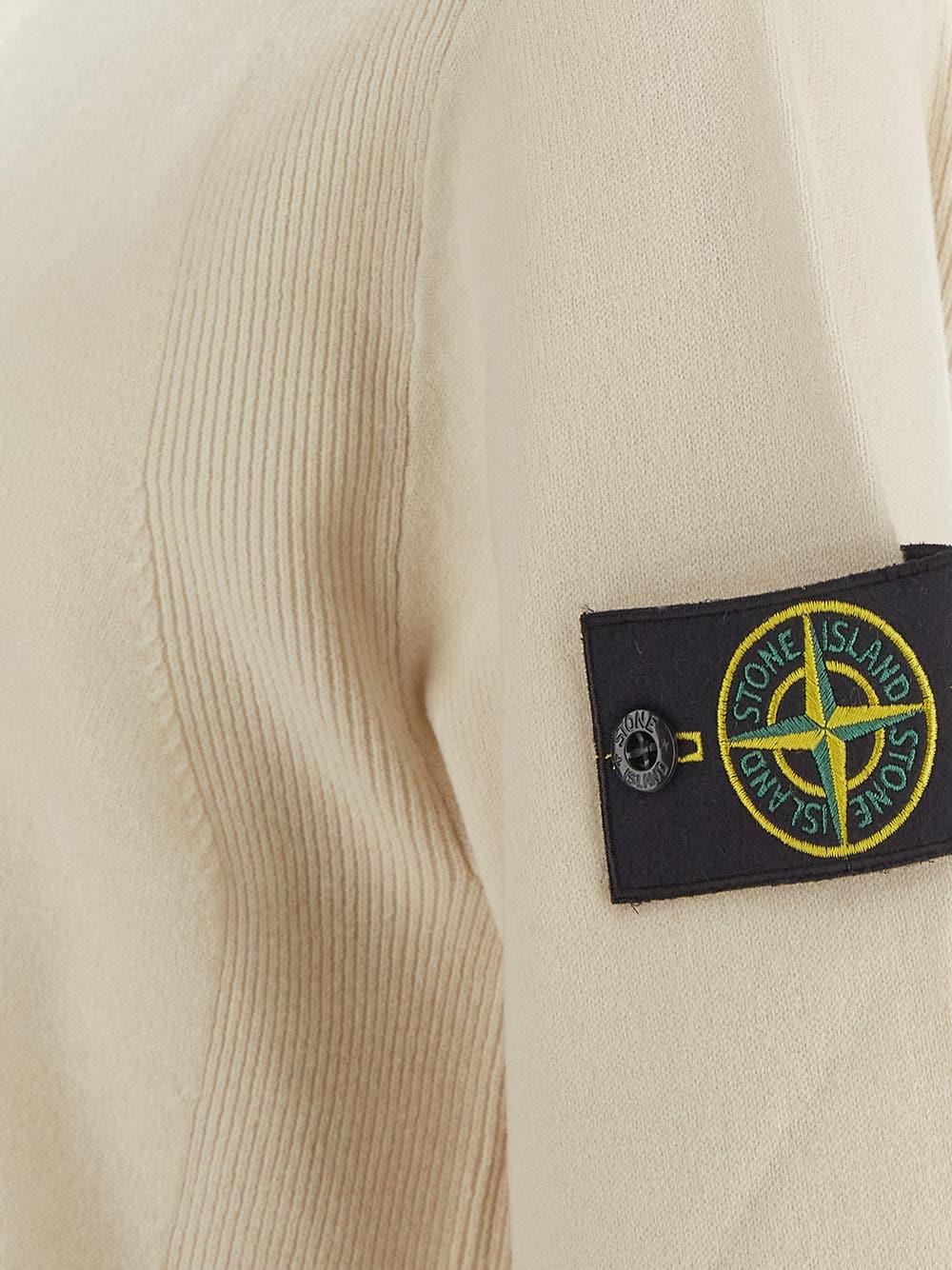 Oluxury Stone Island Logo Knit Spedizione Gratuita