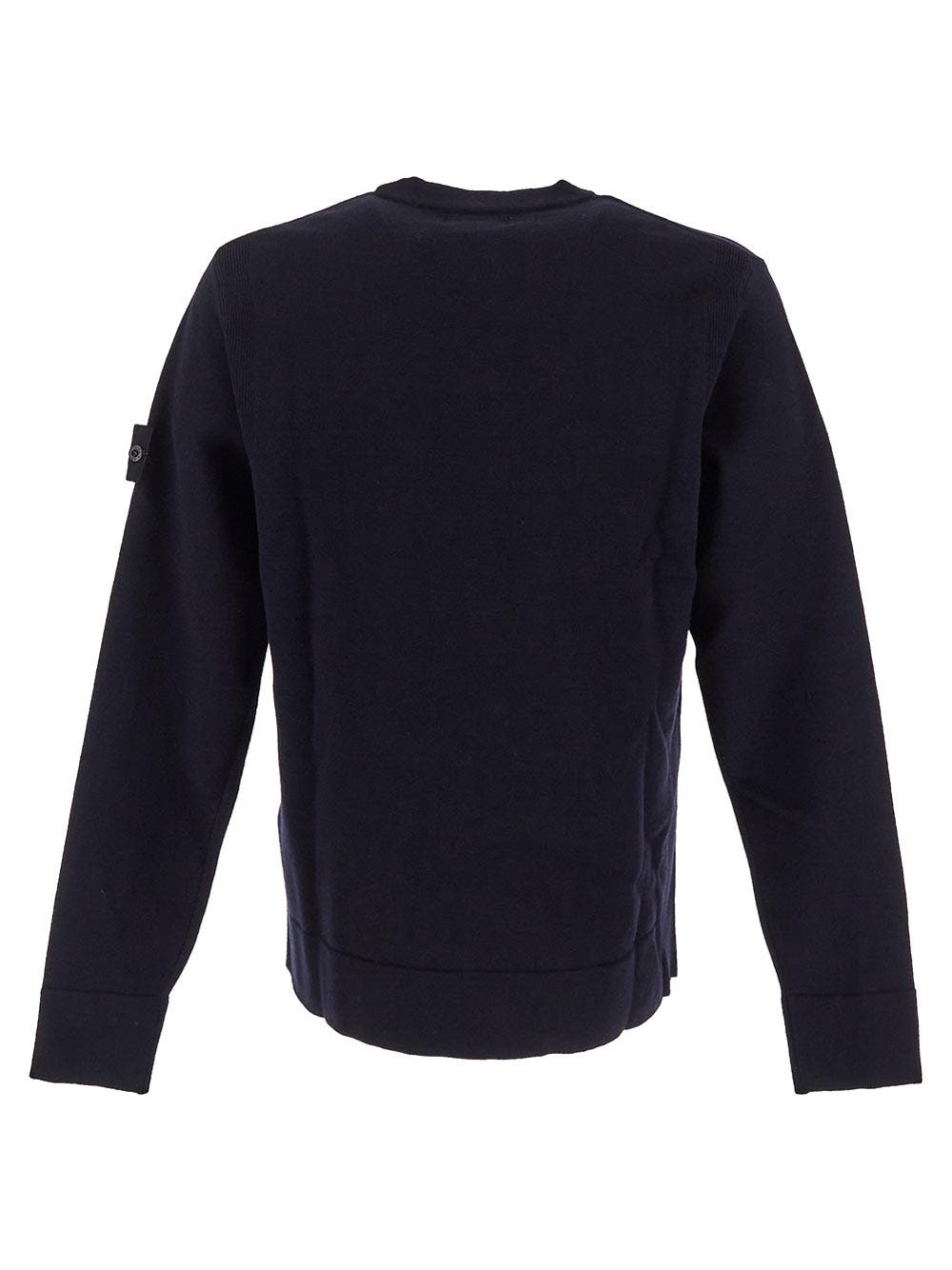 Oluxury Stone Island Logo Knit Qualità Garantita