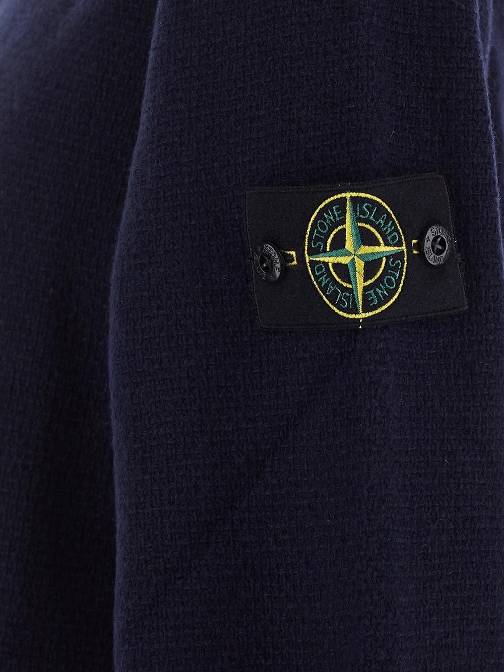 Oluxury Stone Island Logo Knit Promozione Limitata