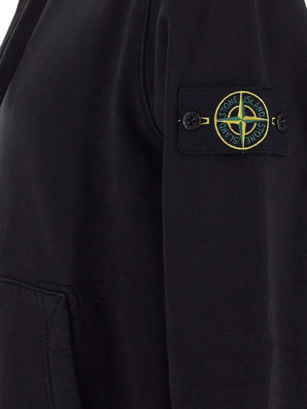Oluxury Stone Island Logo Hoodie Fino Al -60%