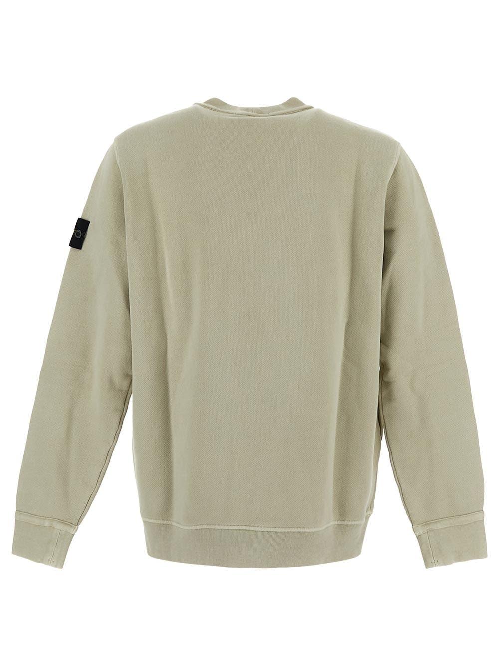 Oluxury Stone Island Logo Sweatshirt Shopping Online