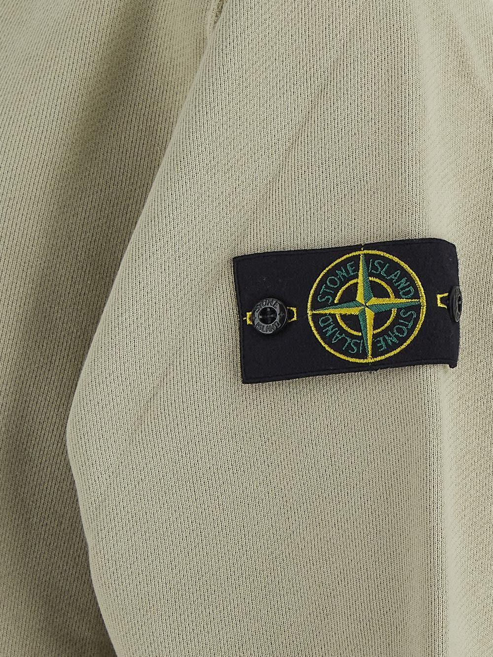Oluxury Stone Island Logo Sweatshirt Shopping Online