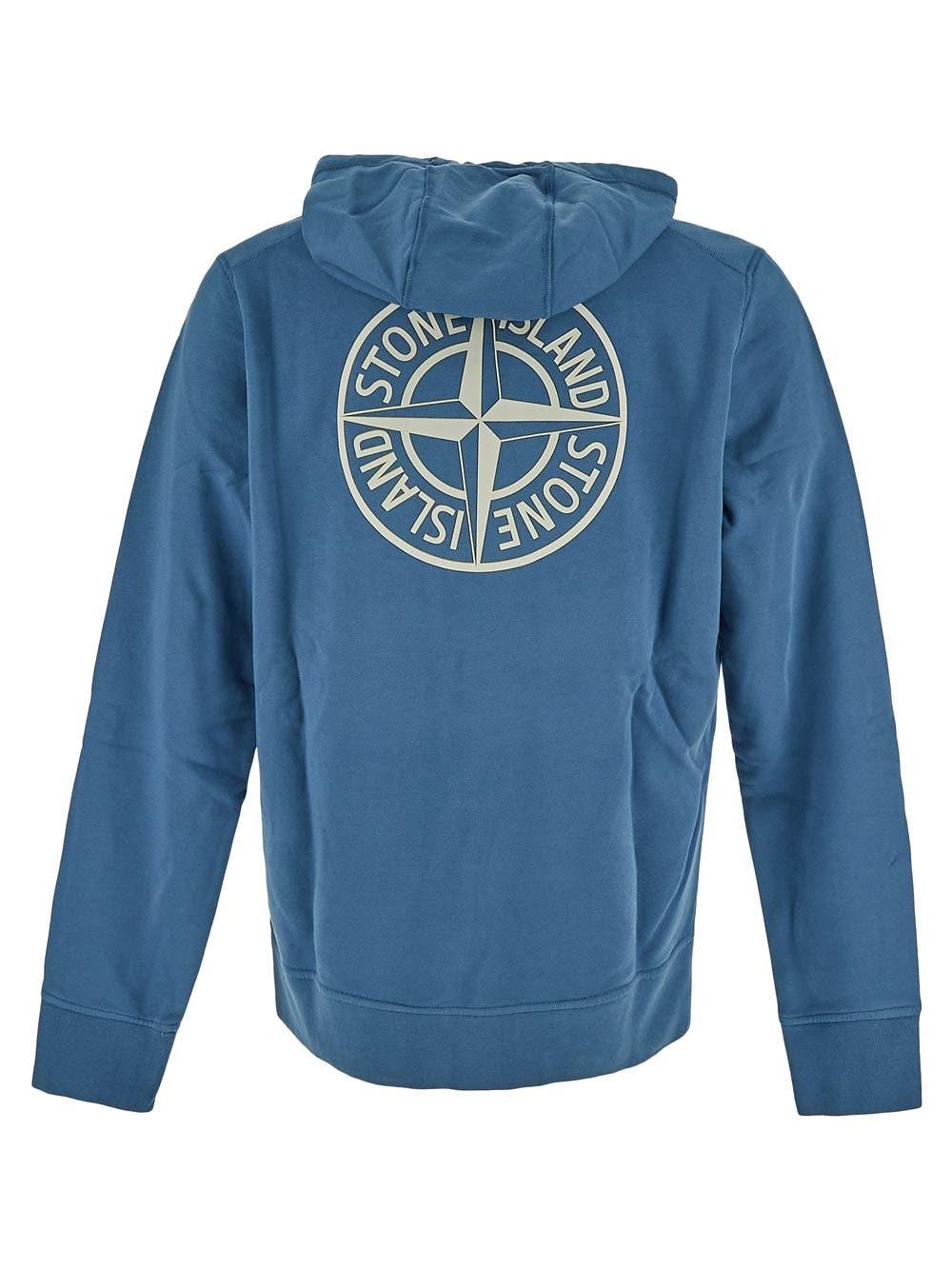 Oluxury Stone Island Logo Hoodie Sottocosto