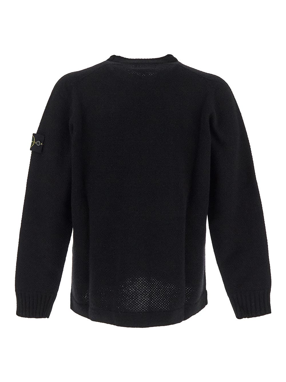 Oluxury Stone Island Logo Knit Saldi