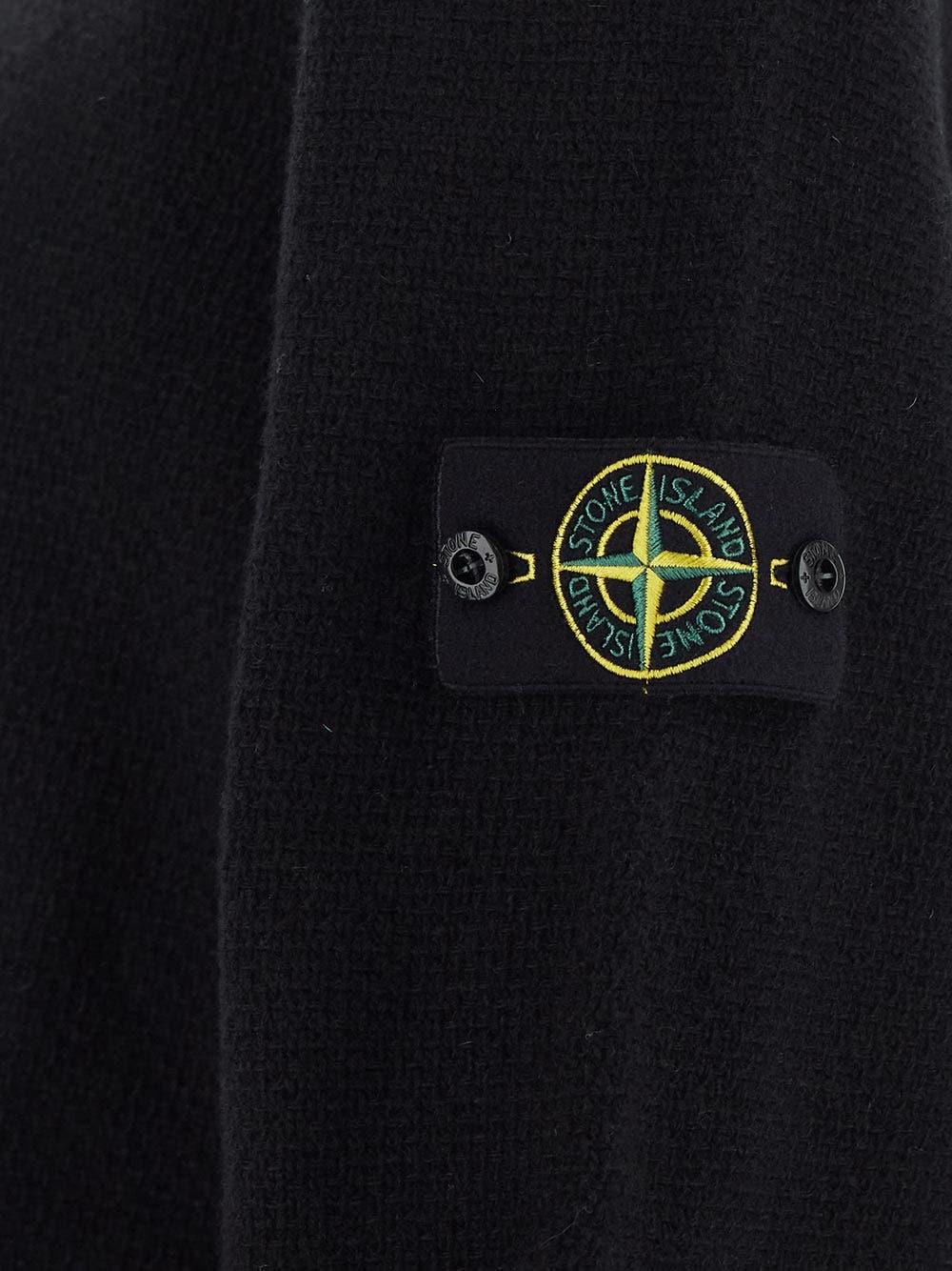 Oluxury Stone Island Logo Knit Saldi