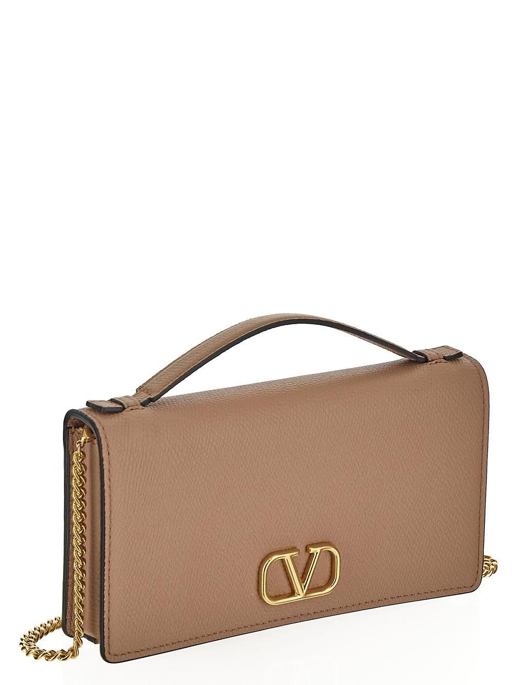 Oluxury Valentino Garavani Logo Bag In Vendita