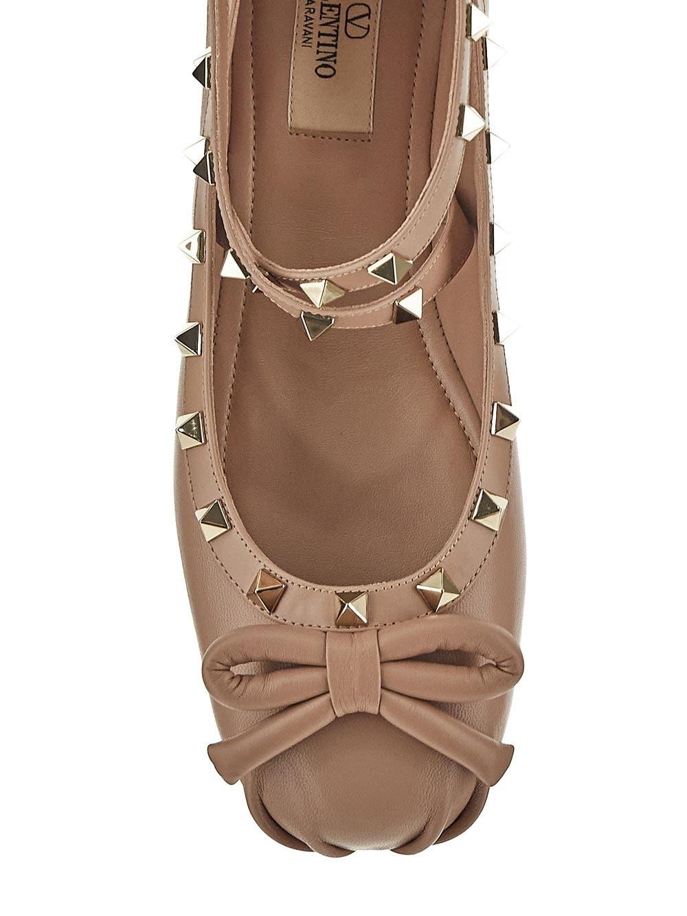 Oluxury Valentino Garavani Rockstud Ballerina I Più Venduti