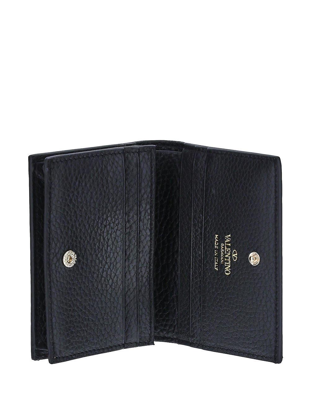 Oluxury Valentino Garavani Rockstud Wallet Italy