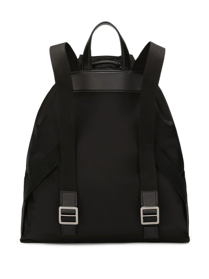 Oluxury Dolce & Gabbana Logo Backpack In Vendita
