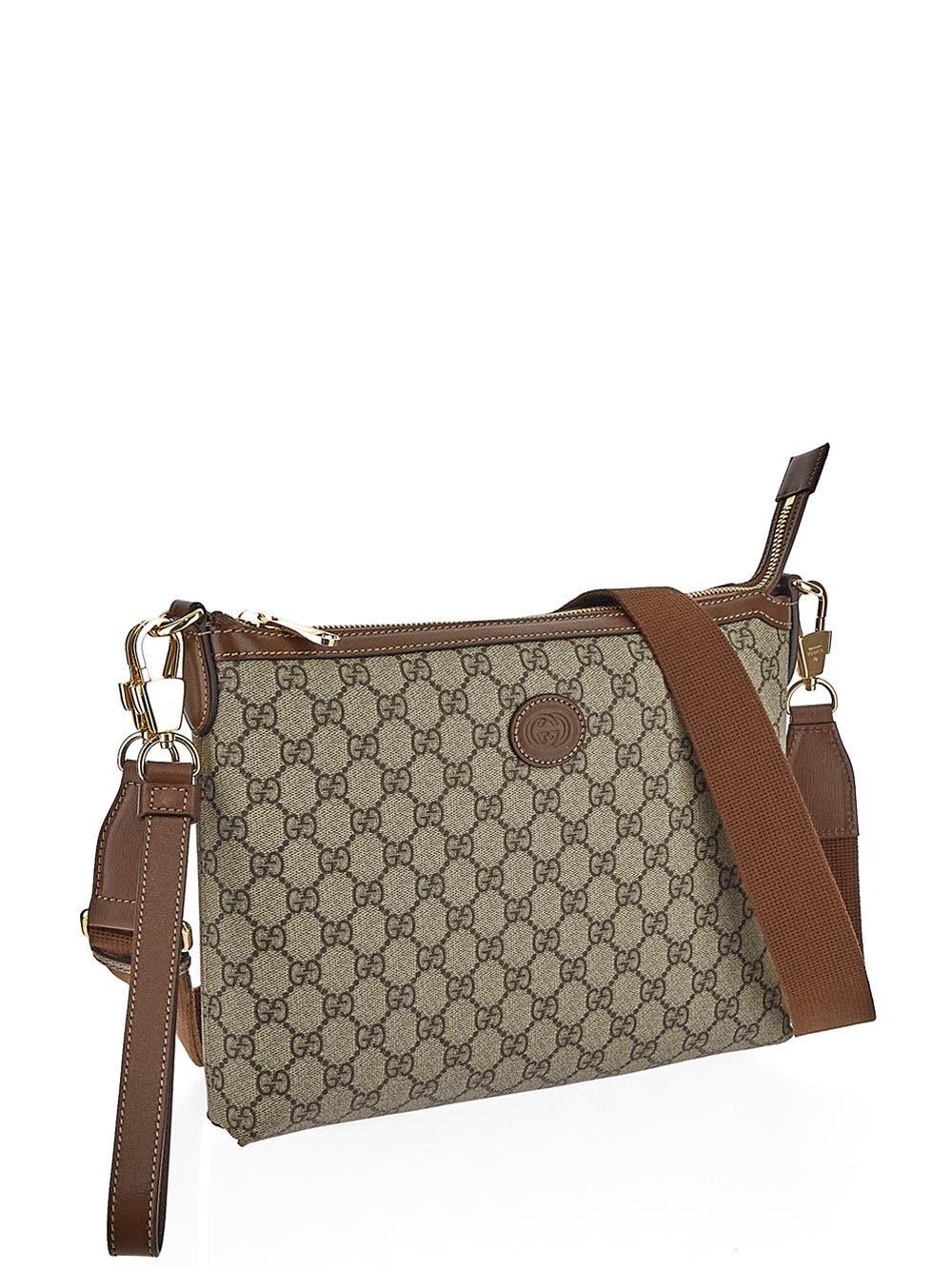 Oluxury Gucci GG Messenger Bag Saldi Di Fabbrica