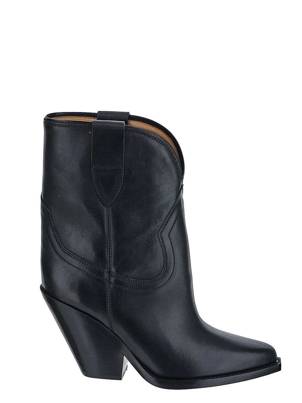 Oluxury Isabel Marant Leyane Texan Ankle Boots