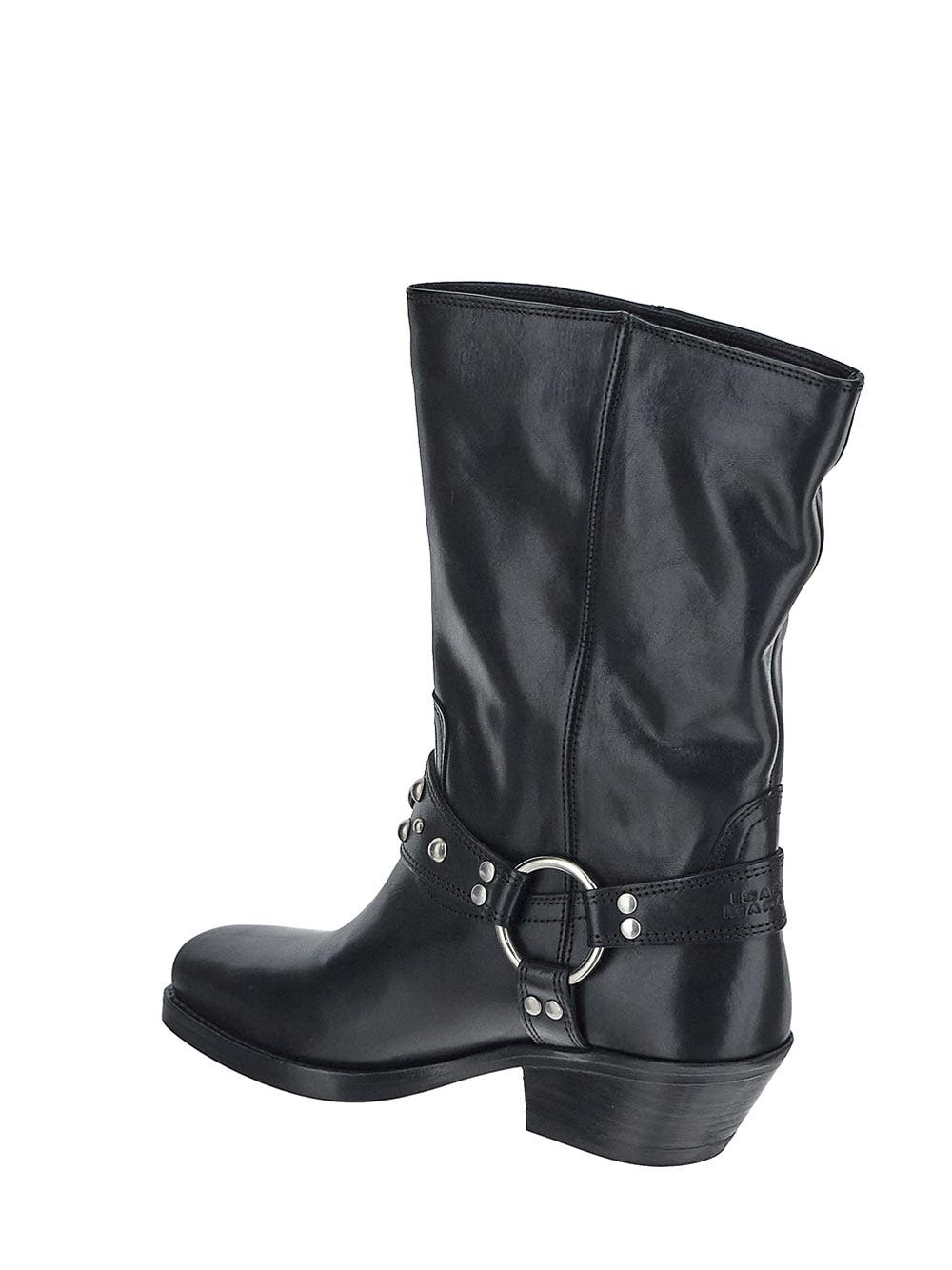 Oluxury Isabel Marant Biker Boots Antya Italia