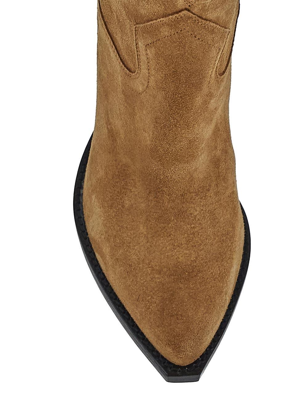 Oluxury Isabel Marant Leyane Texan Boots Nuovo
