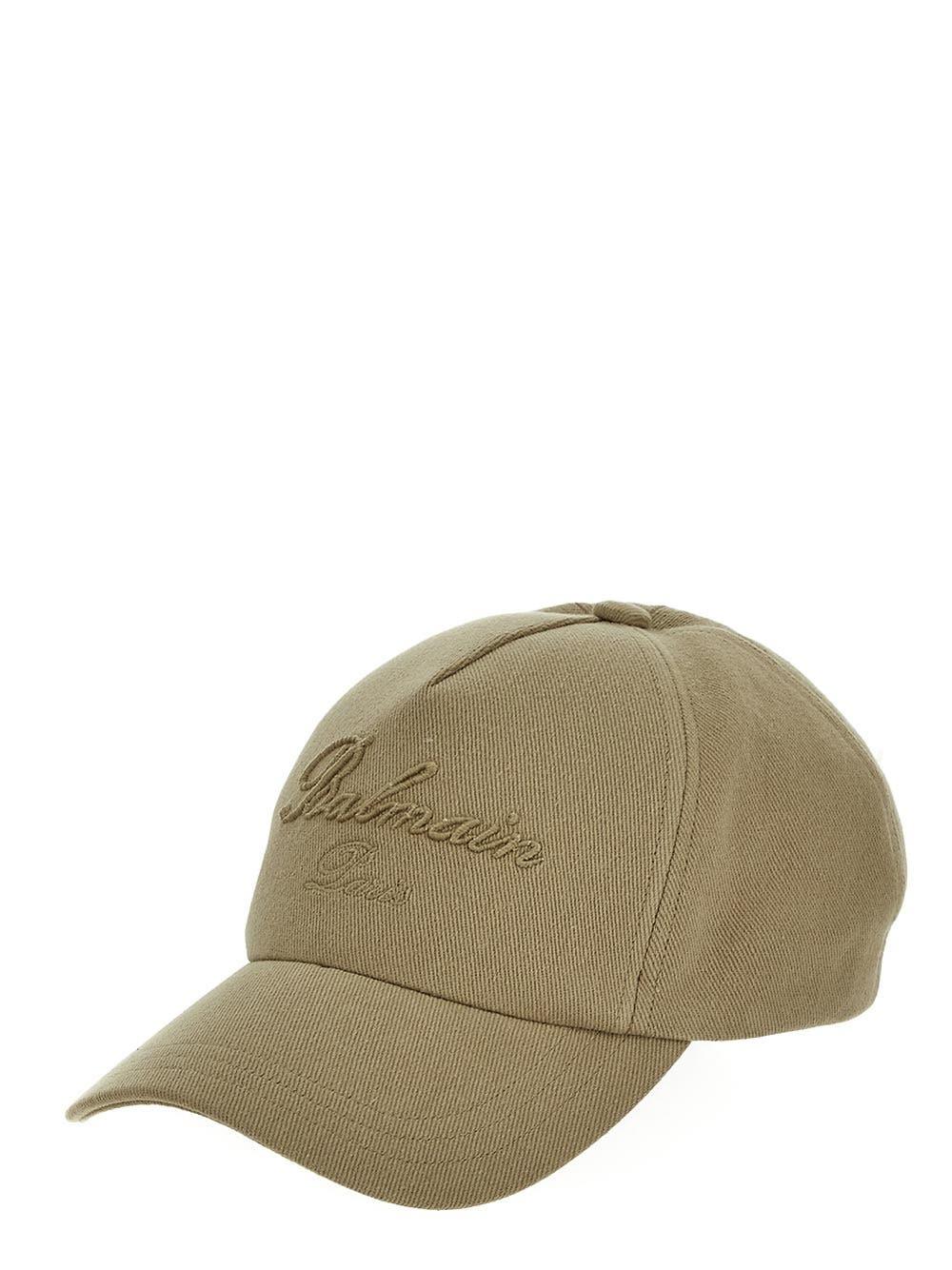 Oluxury Balmain Logo Cap In vendita