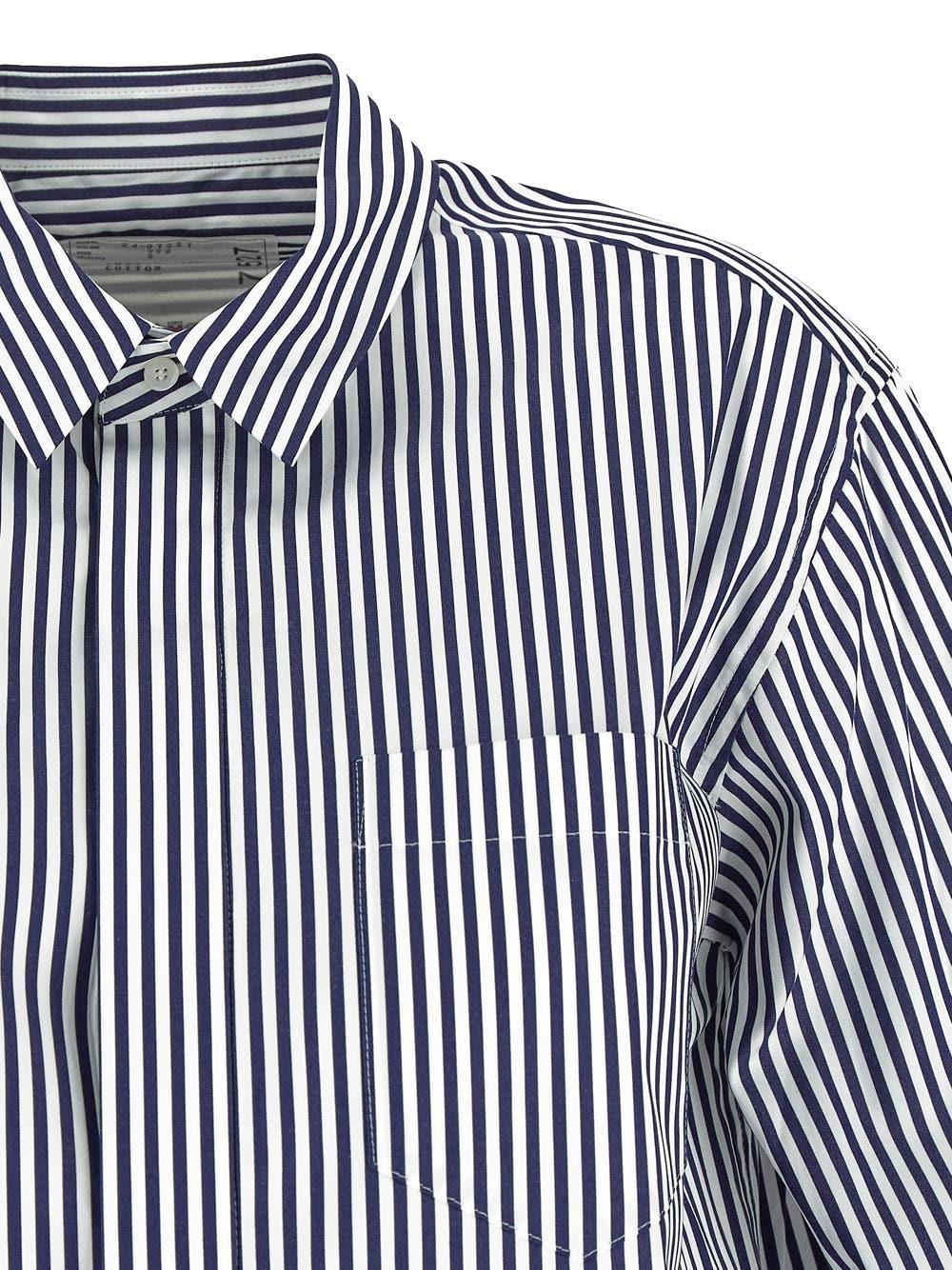 Oluxury Sacai Striped Shirt Acquista Ora
