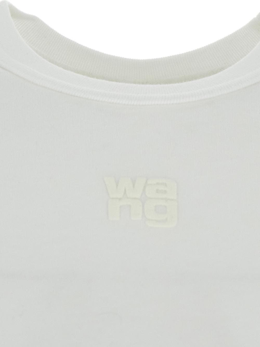 Oluxury T By Alexander Wang Essential Shrunk Tee Prezzo Ridotto