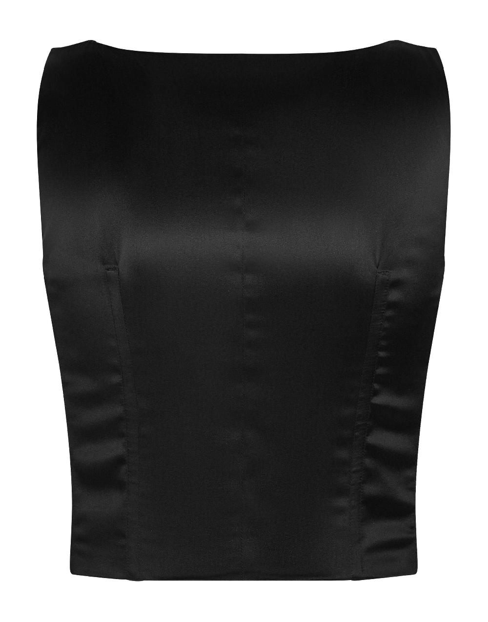 Oluxury Dolce & Gabbana Tuxedo Top vest Presa