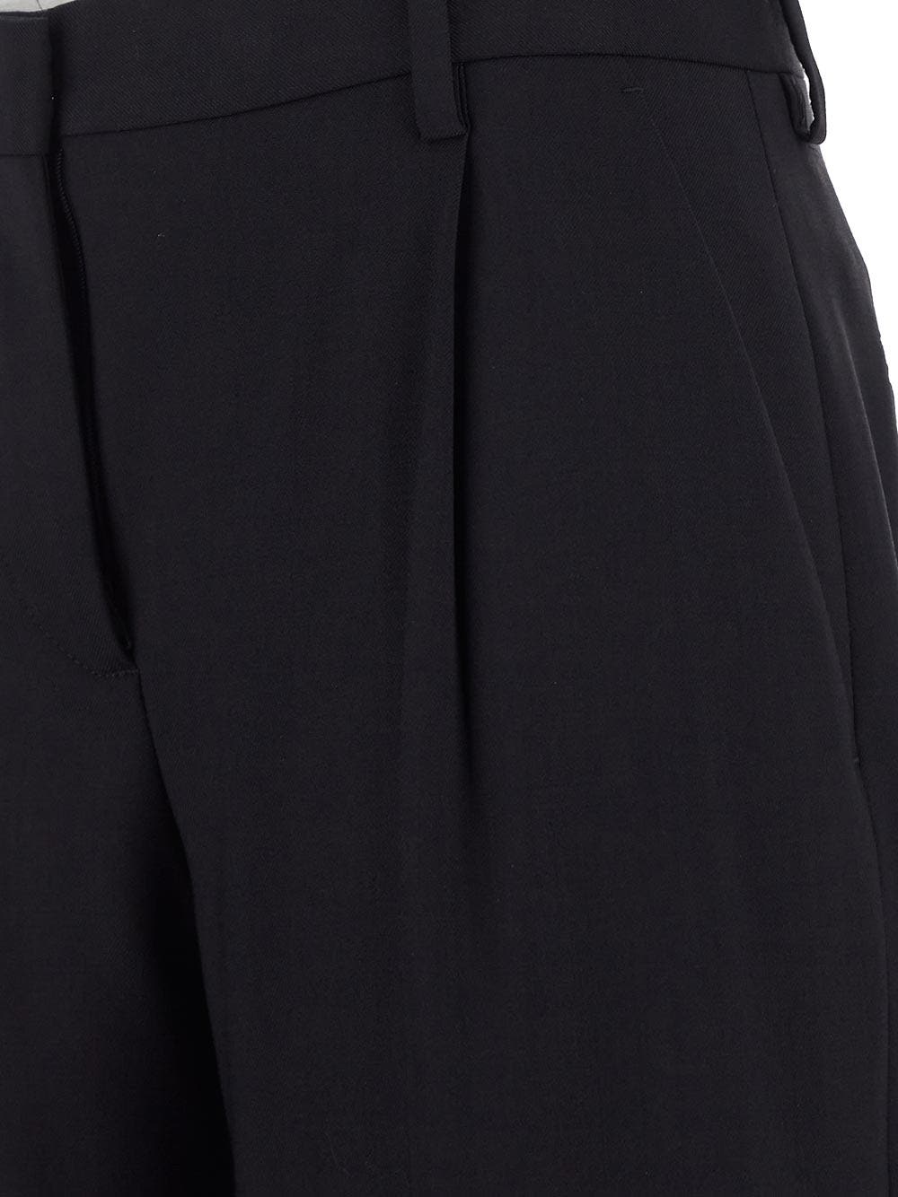 Oluxury Lardini Wide Leg Trousers Vendita Calda