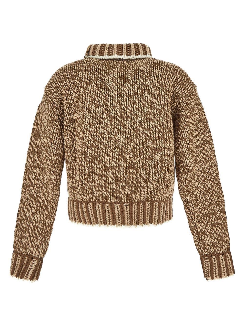 Oluxury Moncler Dolcevita Tricot Knit Vendita Economica