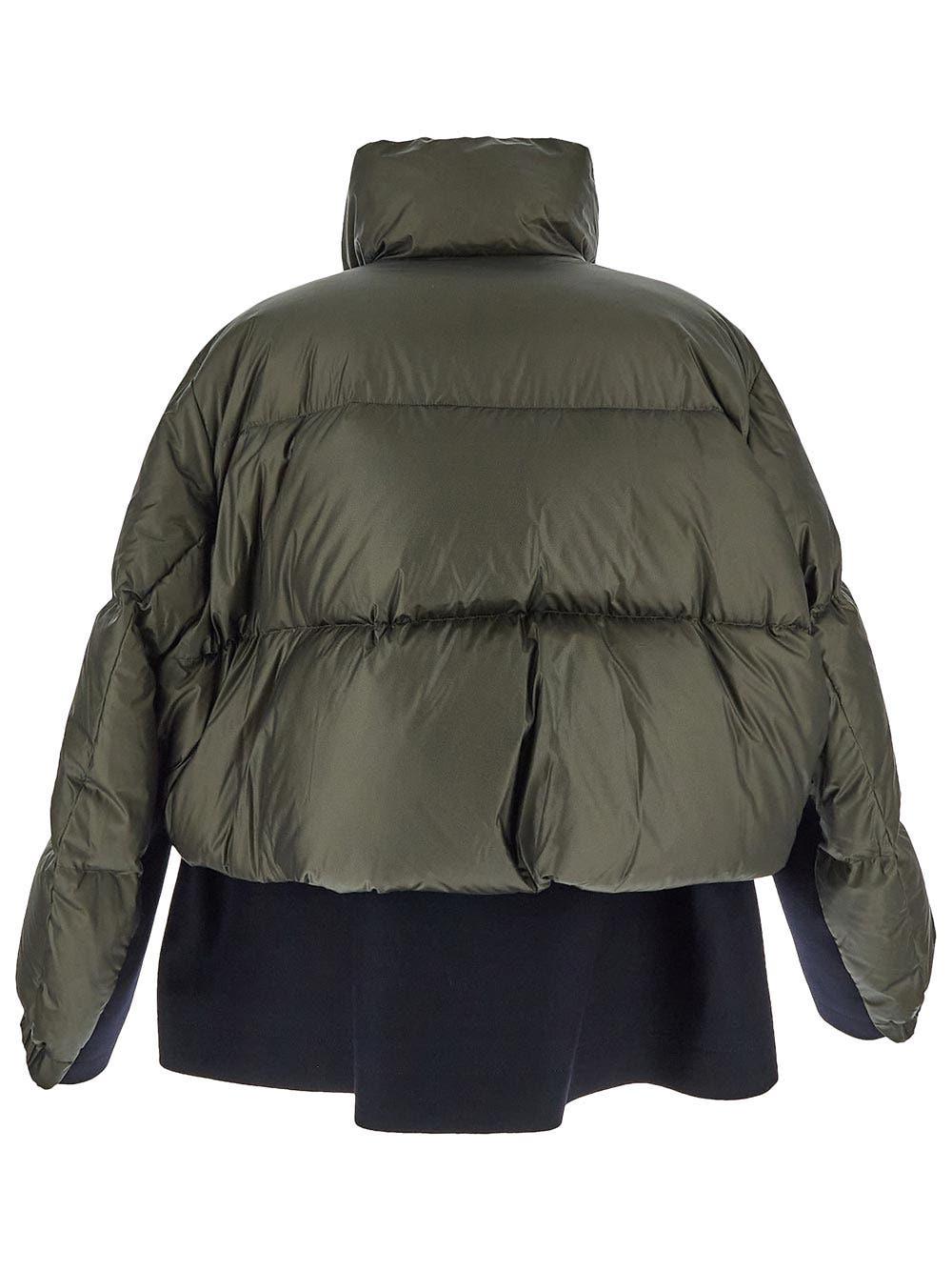 Oluxury Sacai Hybrid Coat Saldi Di Fabbrica