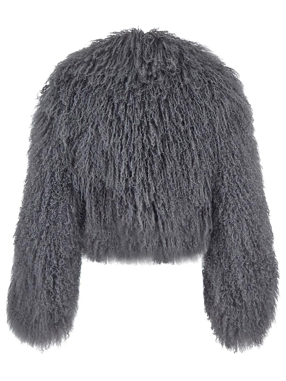 Oluxury Salvatore Santoro Cropped Fur Coat Moda