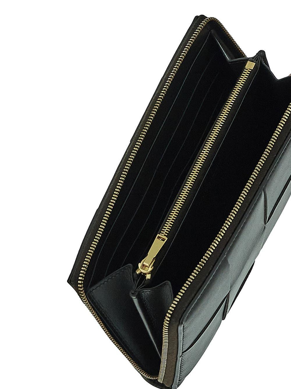 Oluxury Bottega Veneta Cassette Zip Around Wallet In Saldo