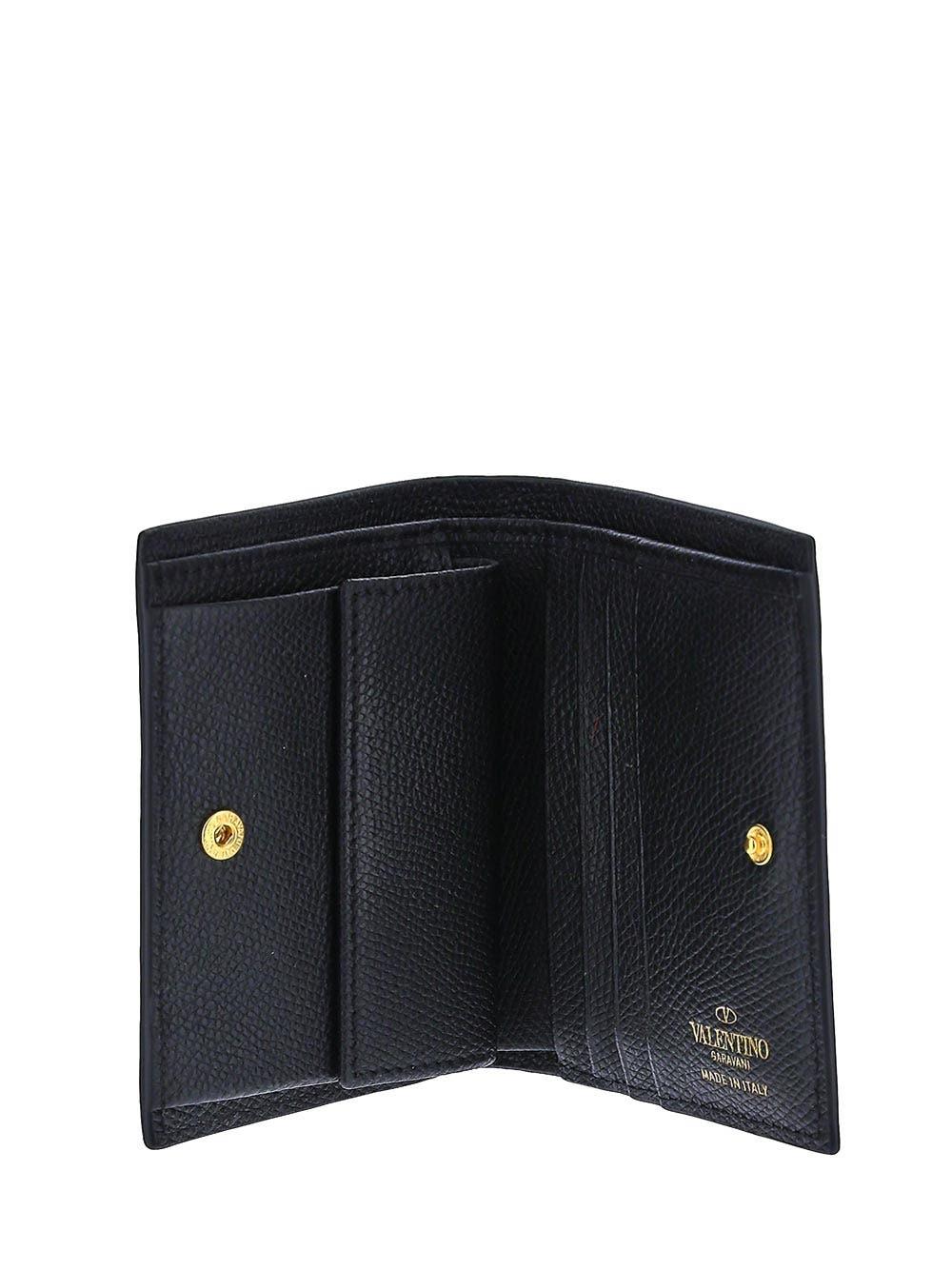 Oluxury Valentino Garavani V Logo Wallet Italia