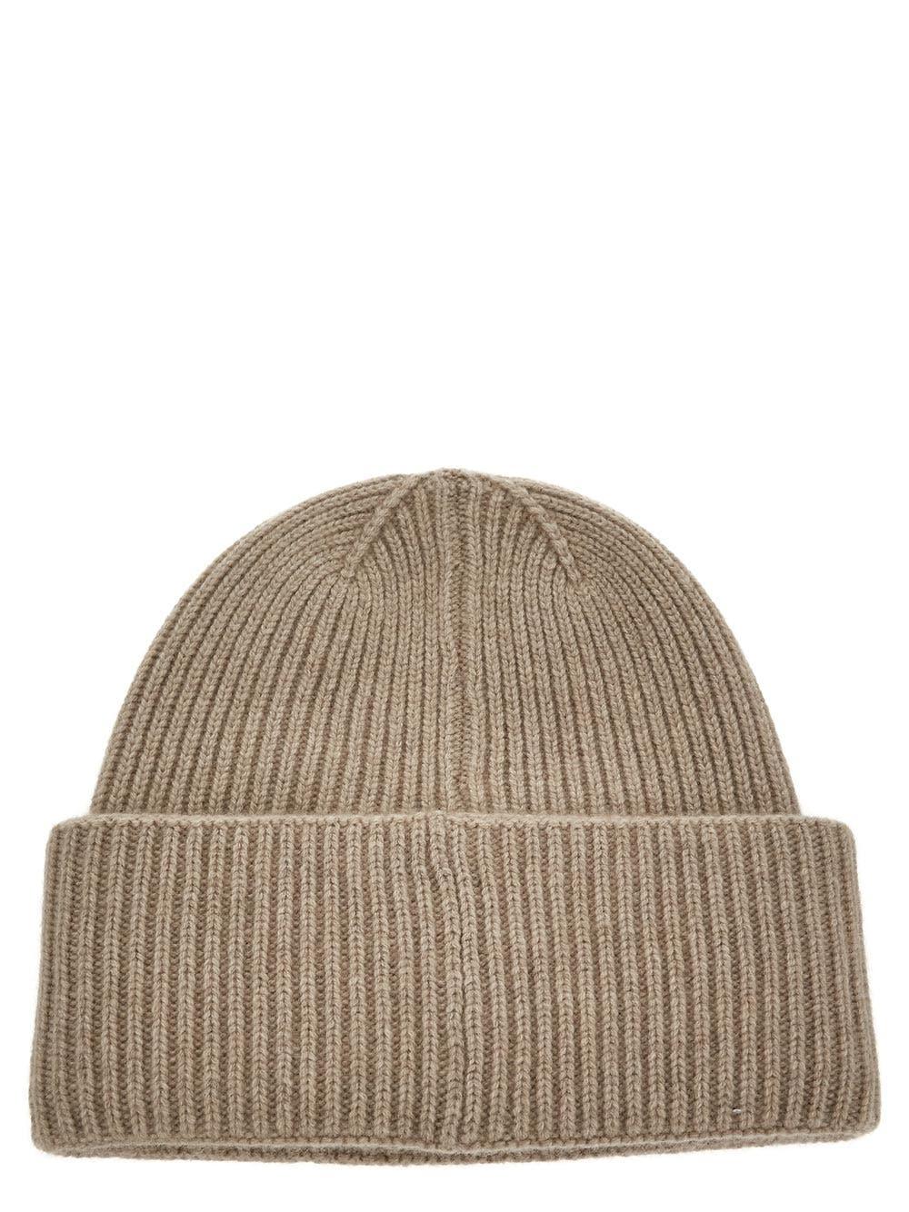 Oluxury Max Mara Ribbed Beanie In Linea