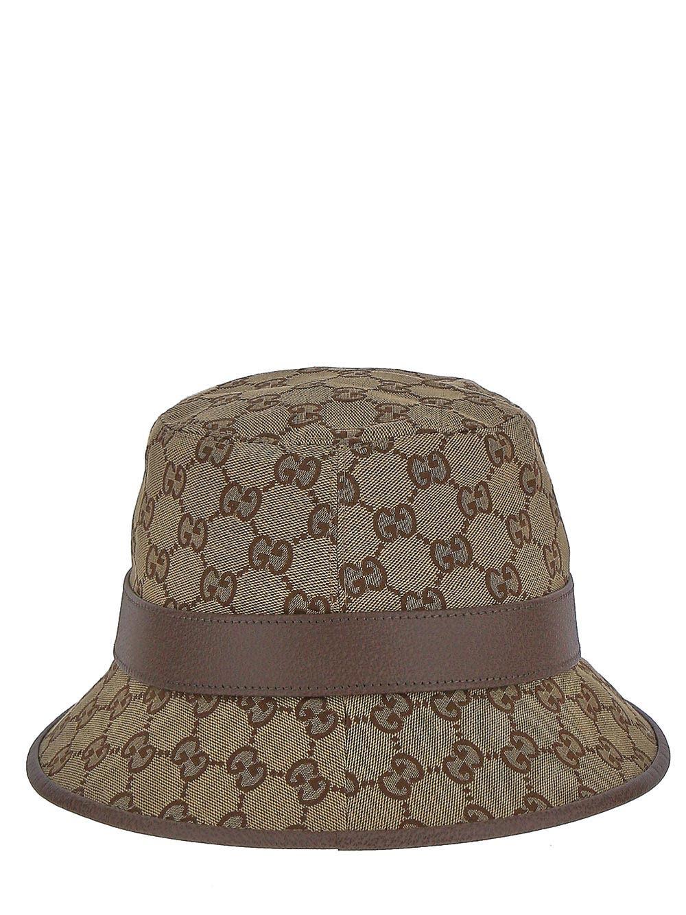 Oluxury Gucci Fedora Hat In GG fabric Consegna Veloce