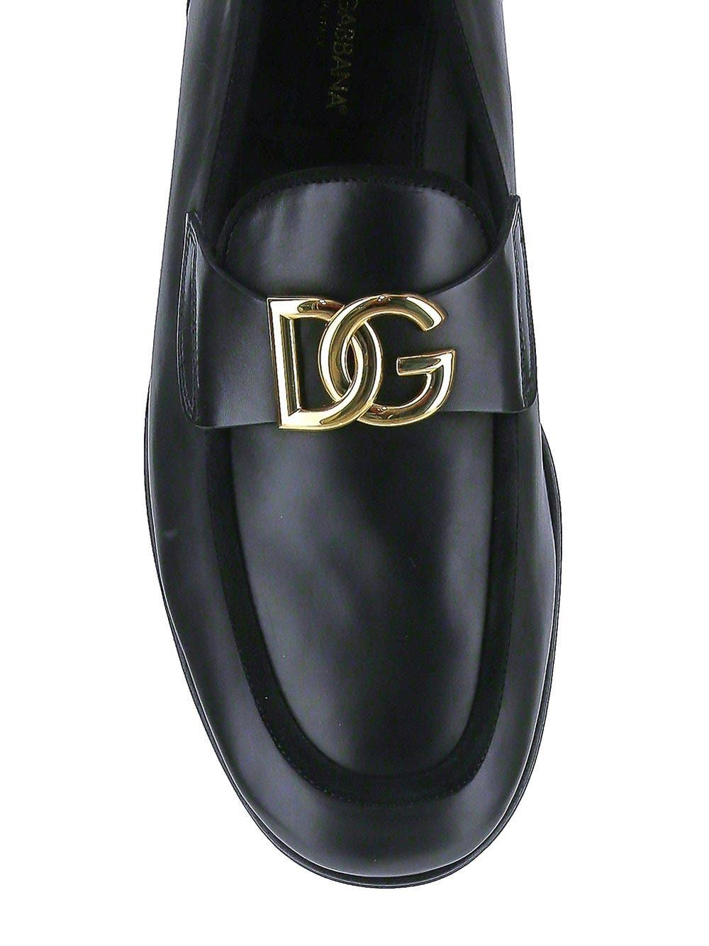 Oluxury Dolce & Gabbana Calfskin Slipper Pezzi Unici