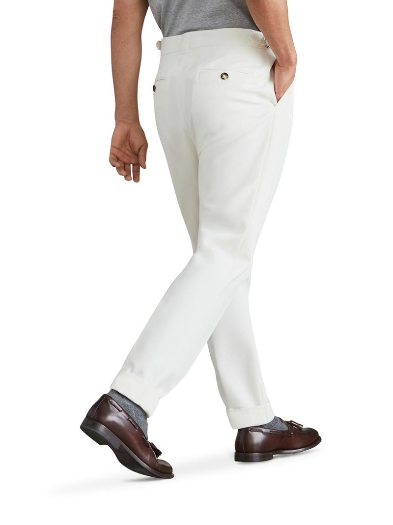 Suitnegozi Pantaloni affusolati con pieghe Vendite Flash