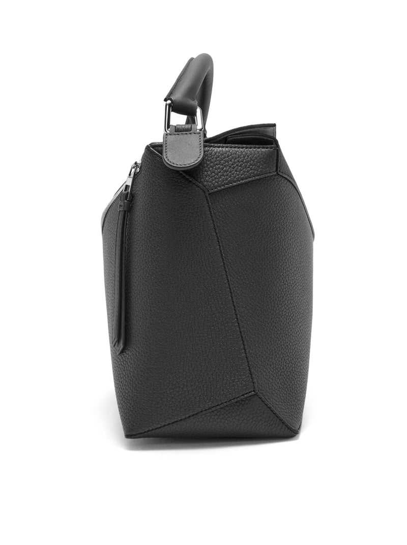 Suitnegozi Borsa Puzzle grande in pelle di vitello martellato Consegna Veloce