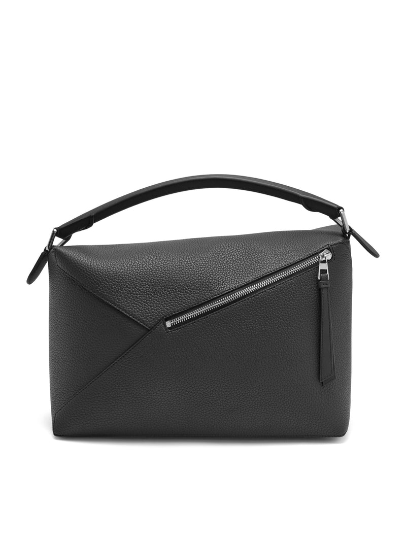 Suitnegozi Borsa Puzzle grande in pelle di vitello martellato Consegna Veloce