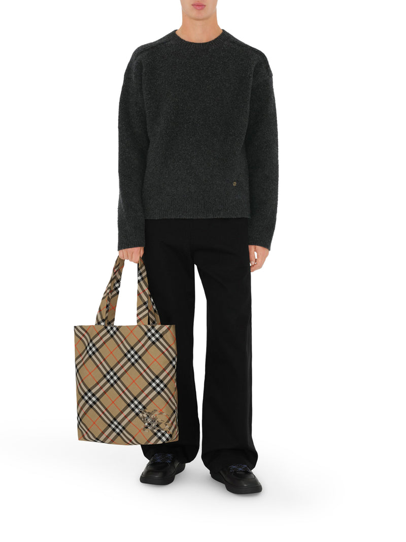 Suitnegozi Check Tote Prezzo Ridotto