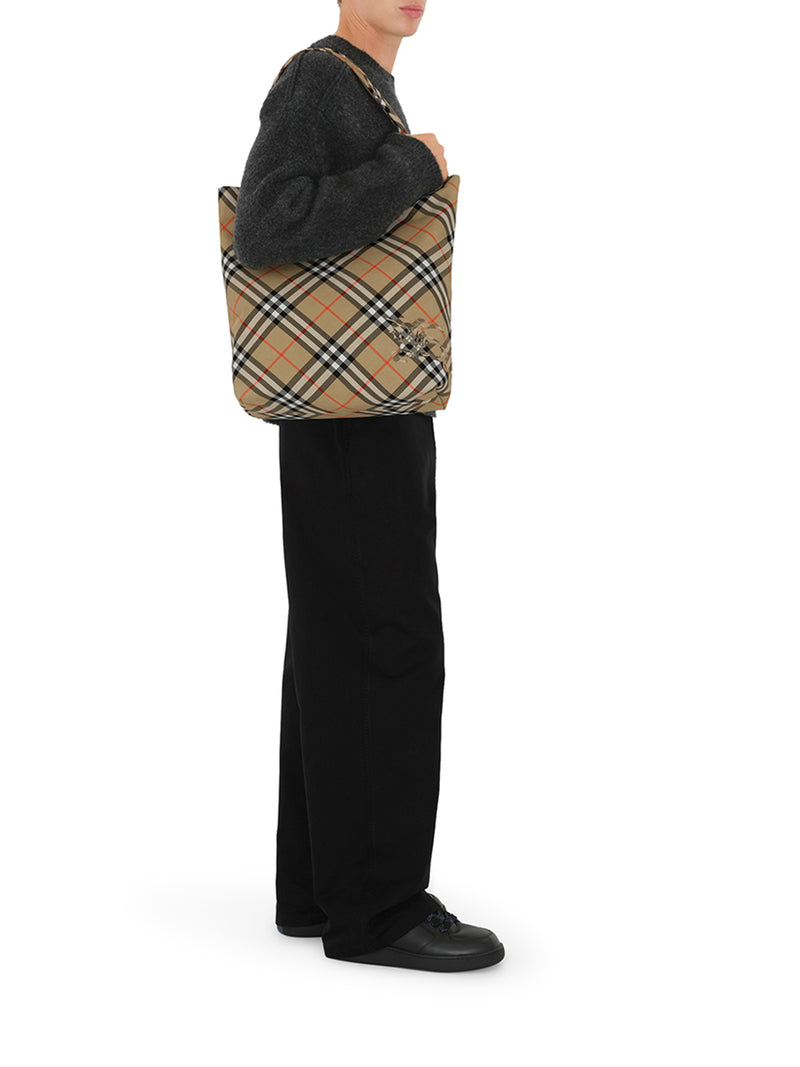 Suitnegozi Check Tote Prezzo Ridotto