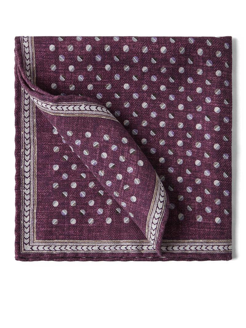 Suitnegozi Fazzoletto da taschino con motivo geometrico Vendita Calda