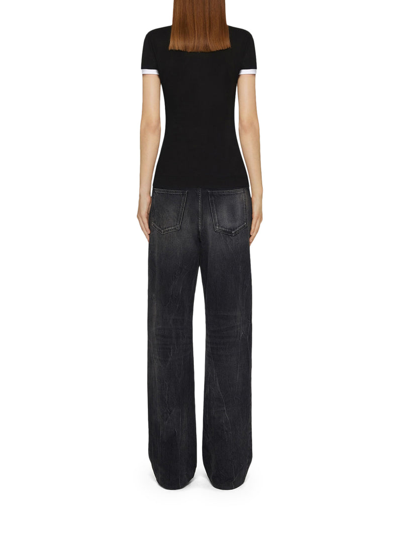 Suitnegozi T-shirt slim GIVENCHY Archetype in cotone Online