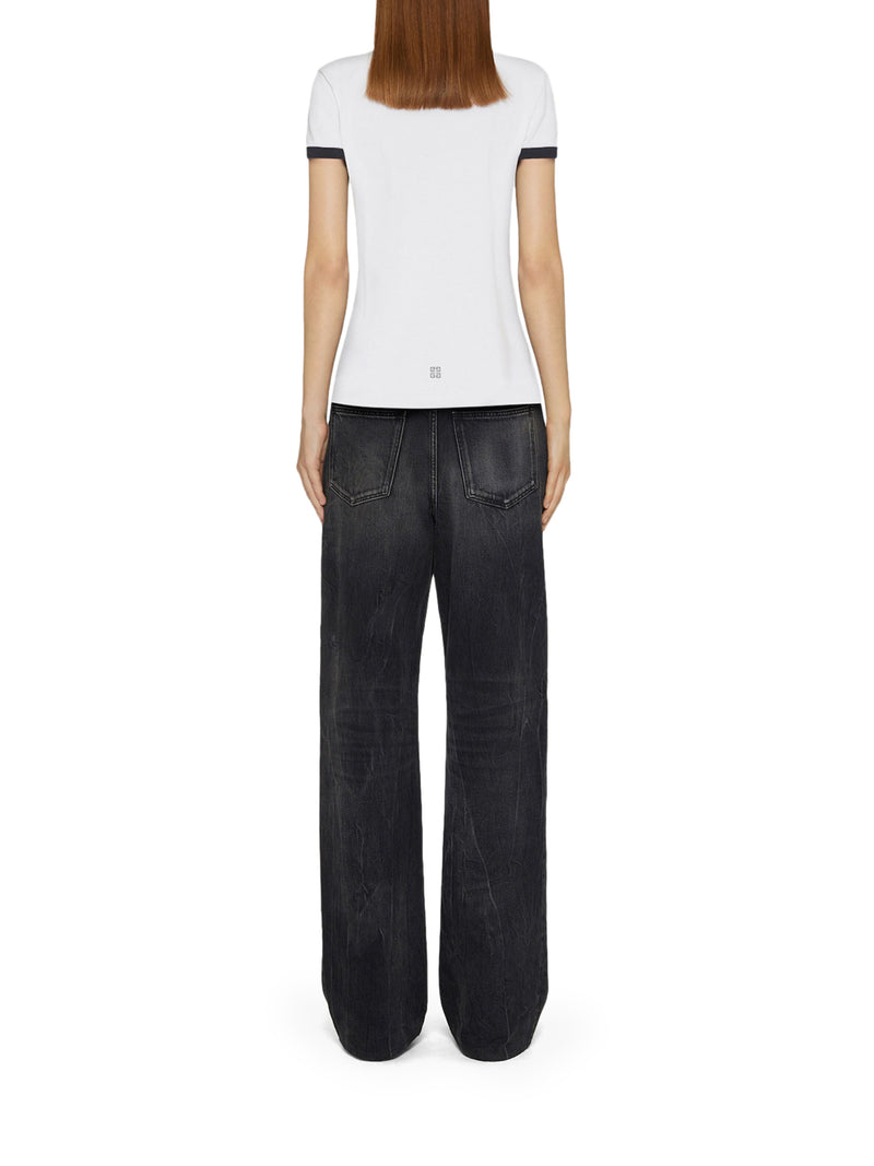 Suitnegozi T-shirt slim GIVENCHY Archetype in cotone Outlet