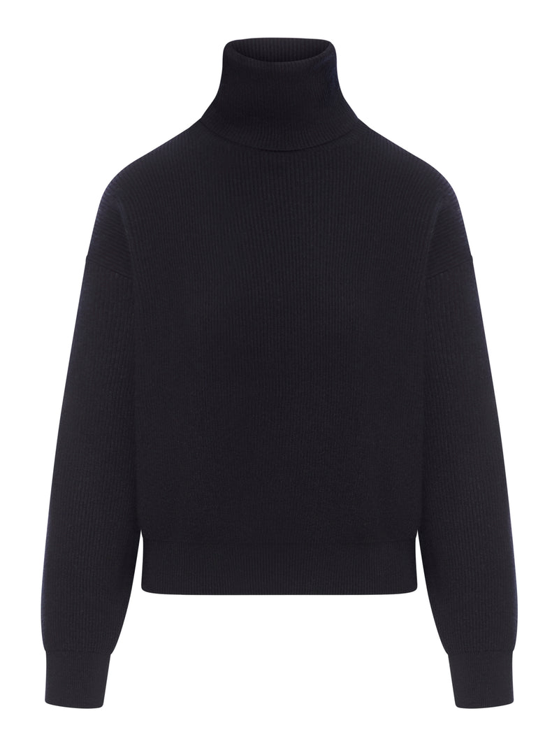 Suitnegozi maglione a coste con collo alto Saldi
