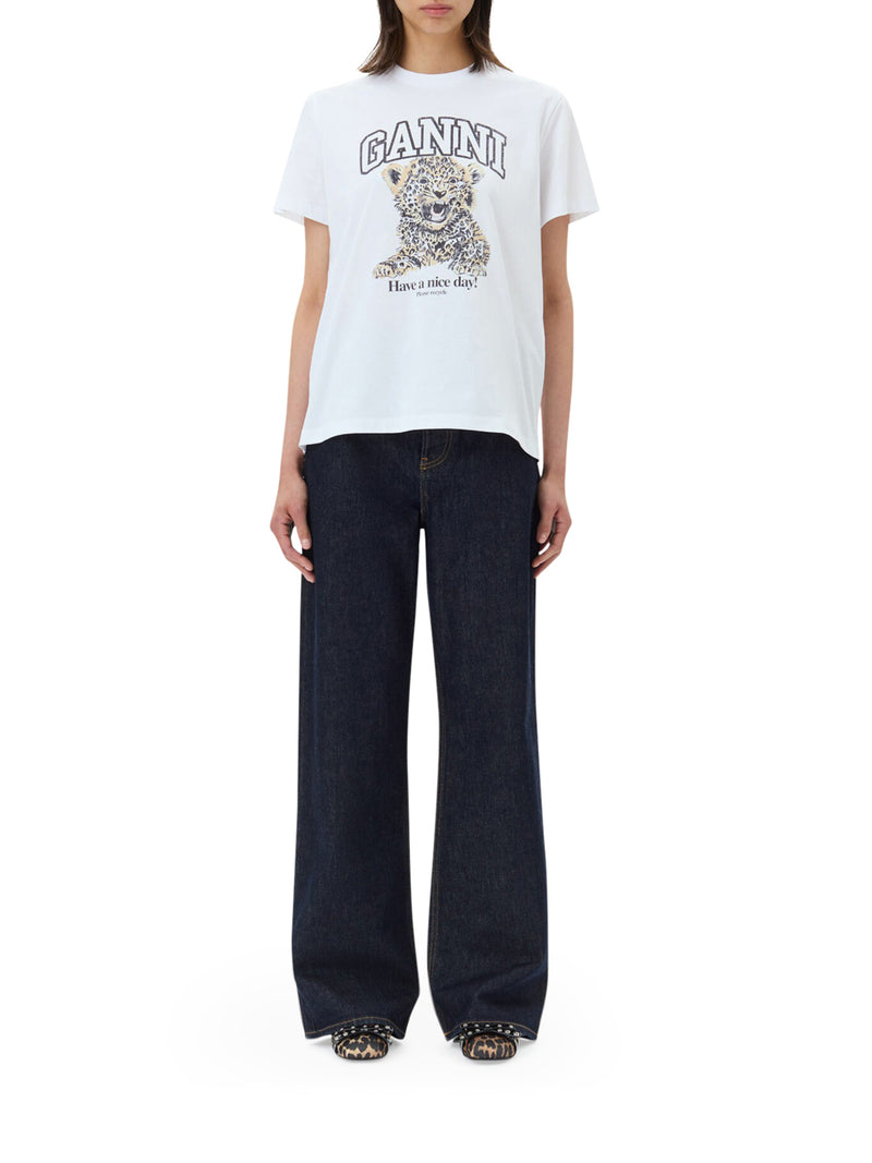 Suitnegozi T-SHIRT IN JERSEY GANNI Vendite Flash