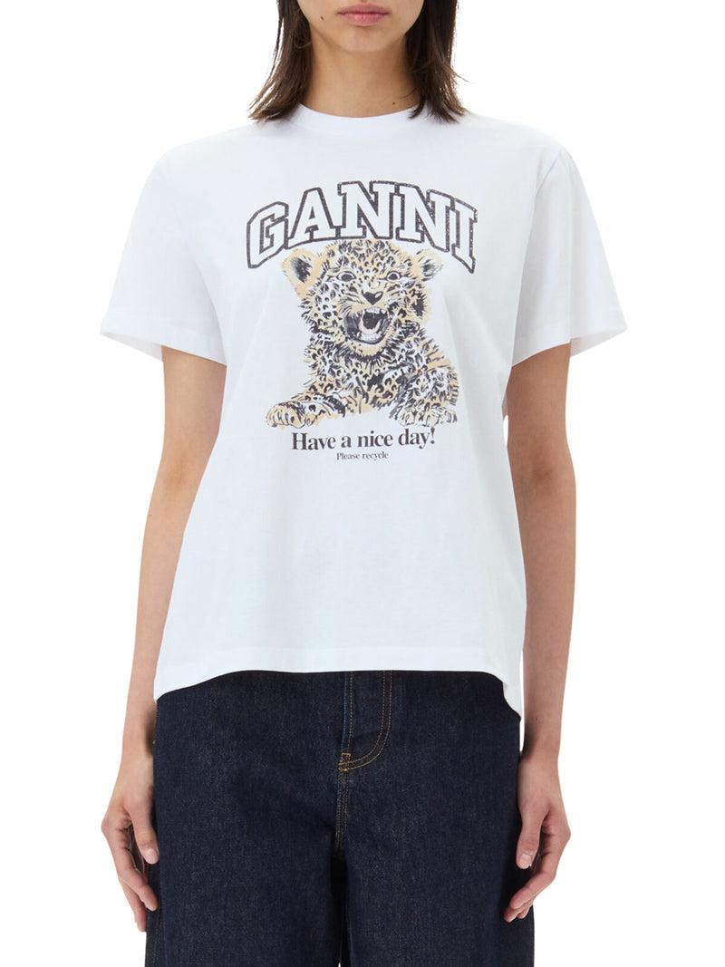 Suitnegozi T-SHIRT IN JERSEY GANNI Vendite Flash