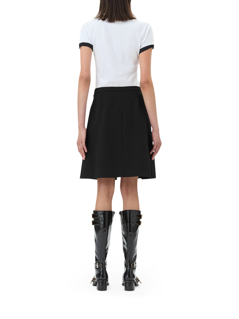 Suitnegozi T-SHIRT BASIC JERSEY BIANCA CON ORSO Saldi Di Fabbrica