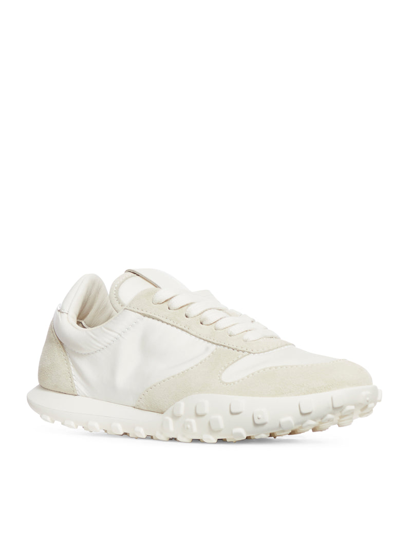 Suitnegozi Sneakers in tessuto e inserti in pelle Convenienza