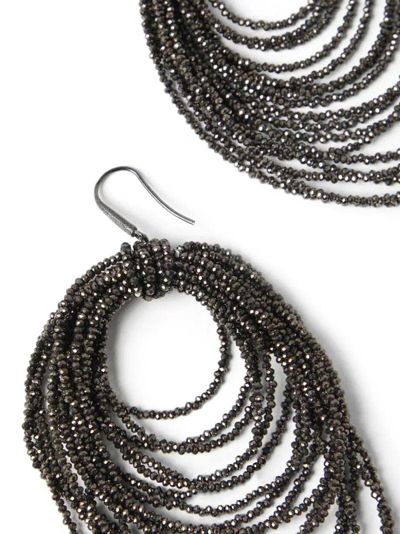 Suitnegozi Orecchini Dangling Hoop in vetro Offerta