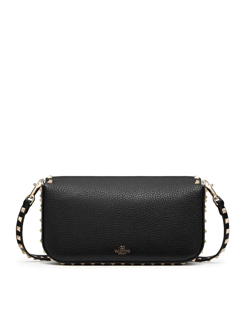 Suitnegozi BORSA A TRACOLLA VALENTINO GARAVANI ROCKSTUD IN VITELLO GRANATO Spedizione Gratuita