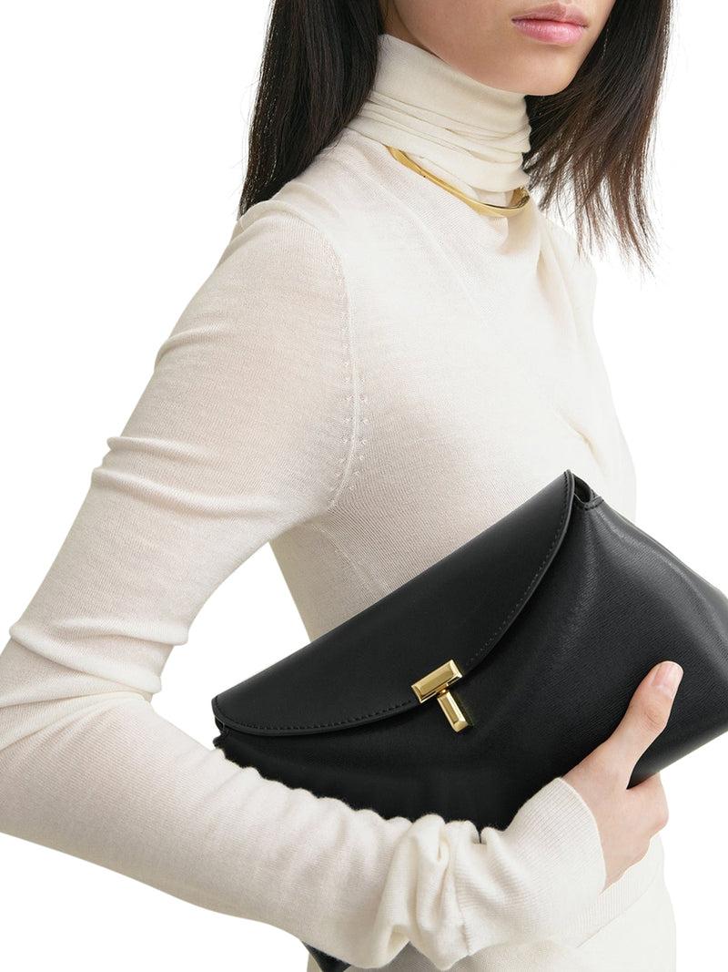 Suitnegozi T-Lock clutch black Shopping Online